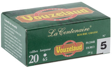 Photo ML3035-Cartouches Vouzelaud - La Centenaire tube plastique - calibre 20