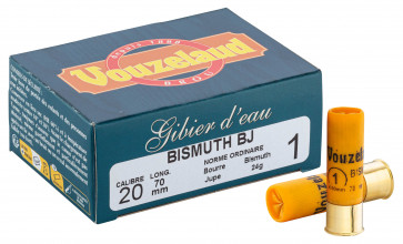 Cartouches Vouzelaud - Bismuth - Cal. 20/70