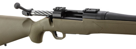 Photo MOOD3008F-08.jpg Carabine Mossberg Patriot Synthétique OD Green filetée