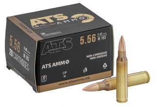 20 Ammunition ATS X-Force 5.56x45 mm FMJ 55 gr /3.56 g