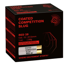 GECO Slug Coated Competition Red 28 12/67,5