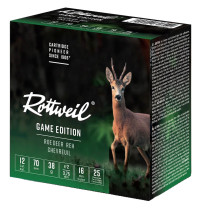 Rottweil Cartouches Game Edition Chevreuil 12/70