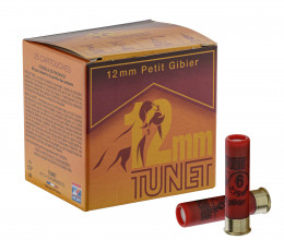 Photo MT1006-01 TUNET cartridges 12 mm Lead 6 to 8 cal. 36/50