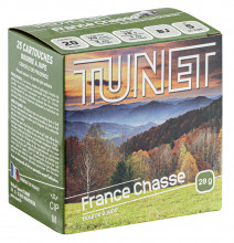 Photo MT1025-01 Cartouches TUNET France Chasse 20/70 Plombs 5 à 7