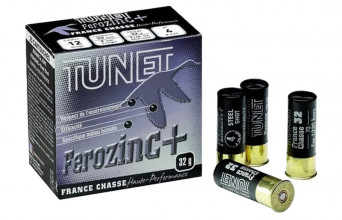 Cartouches de chasse TUNET Acier calibre 12/70 32 ...
