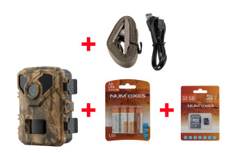 Num'Axes PIE1075 trail camera 32GB pack