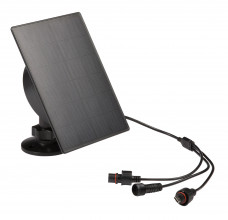 Num'Axes 6v/9v/12v solar panel with integrated ...