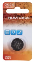 NUM'AXES CR2032 Lithium 3V Battery