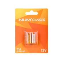 NUM'AXES Blister 2 Piles 23A 12V