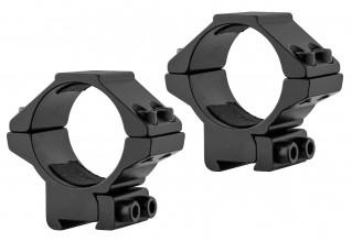 RTI 30mm Mounting Clamps - 11mm Rail - Nut Tightening