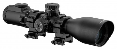 Photo OP6707-05 UTG Mildot compact scopes illuminated 3-12 x 44 mm