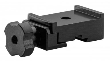 Photo OP882-01 One-piece aluminum foot with 11mm rail for compensator.