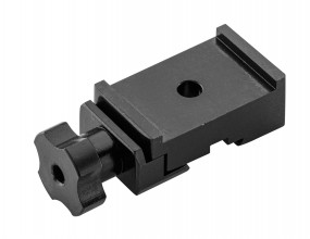 Photo OP882-03 One-piece aluminum foot with 11mm rail for compensator.