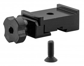 Photo OP882-05 One-piece aluminum foot with 11mm rail for compensator.