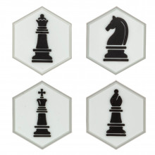 Patch Sentinel Gear Chess BLACK