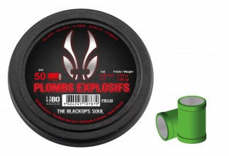 Photo PB338-15 The Black Ops Soul Explosive Pellets with flat head cal. 4.5mm