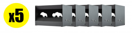 Wild Boar silhouettes moving target pack for ...