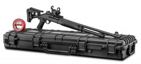 Photo PCKAK310-13 AKSA S4 semi-auto shotgun pack 24'' barrel with FALKE S red dot