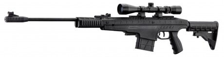 Photo PCKCA0123-1 Tactical break barrel air rifle PENDLETON Cal. 4,5mm + 3-9x40 scope