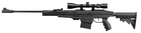 Photo PCKCA0123-3 Tactical break barrel air rifle PENDLETON Cal. 4,5mm + 4x32 scope