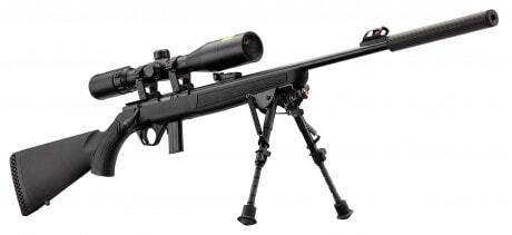 Photo PCKCR200SNIP-2 Pack carabine Mossberg Sniper synthétique cal. 22 LR