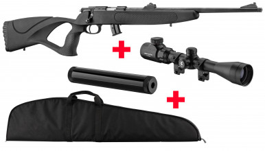 BO Manufacture rifle pack cal. 22 LR bezel 3-9x40 ...