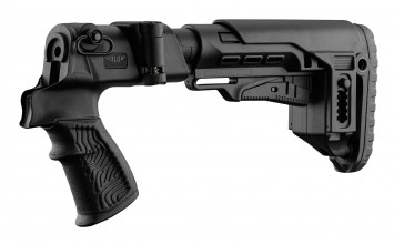 Photo PCKDLG110-01 DLG TACTICAL pack for MOSSBERG - MAVERICK shotgun: grip + telescopic stock + folding adapter + sling