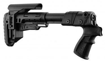Photo PCKDLG110-03 DLG TACTICAL pack for MOSSBERG - MAVERICK shotgun: grip + telescopic stock + folding adapter + sling