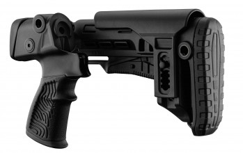 Photo PCKDLG110-04 DLG TACTICAL pack for MOSSBERG - MAVERICK shotgun: grip + telescopic stock + folding adapter + sling