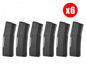 Pack 6 HERA ARMS 30 rounds 223 Rem AR15 magazines