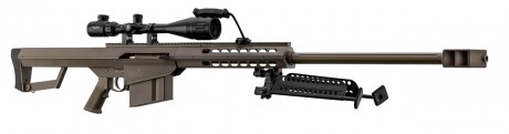 Photo PCKLR3052-04 Pack Sniper LT-20 tan M82 1,5J + lunette + bi-pied + poignée