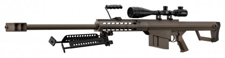Photo PCKLR3052-07 Pack Sniper LT-20 tan M82 1.5J + scope + bipod + handle