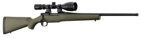 Photo PCKMOOD2430F2-03.jpg Mossberg Patriot OD Green rifle pack + Microdot 4-12x50 scope