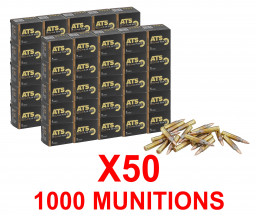 1000 Ammunition ATS 5.56x45 mm FMJ 55 gr / 3.56 g