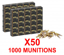 PACK 1000 Munitions ATS X-Force calibre 5.56x45 ...