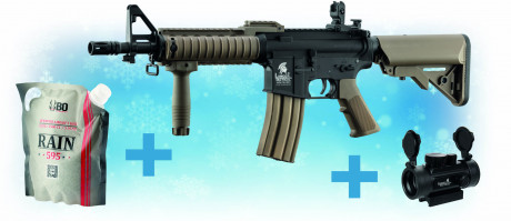 Photo PCKNOEL2.jpg Lancer Tactical replica Christmas pack with red dot and BBs