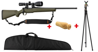 Pack Carabine Mossberg Patriot Green .243 Win ...