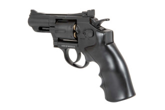 Photo PG1098-04.jpg Révolver airsoft WELL G296A CO2 Full Metal 2,5 pouces noir