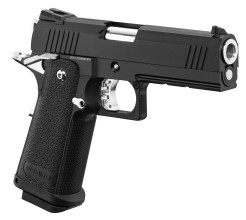 Photo PG1120-02.jpg Réplique GBB hi-capa noir/silver Golden Eagle