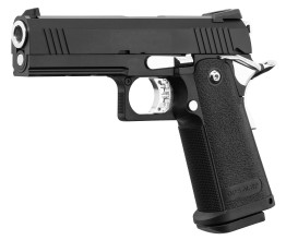 Photo PG1120-03.jpg Réplique GBB hi-capa noir/silver Golden Eagle