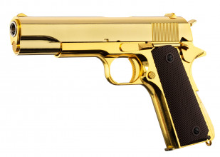 GBB 1911 Gold Golden Eagle Replica