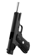 Photo PG1123-07.jpg Réplique GBB 1911 noir grip marron Golden Eagle