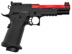 Photo PG1132-02.jpg GBB Hi-Capa 5.1 Black/Red Golden Eagle Replica