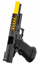 Photo PG1134-05.jpg GBB Hi-Capa 5.1 Black/Gold Golden Eagle Replica