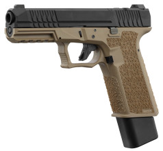 Double Eagle P80 PFS9 Tan — pistolet GBB airsoft