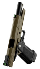 Photo PG2070T-27.jpg ARCTURUS Pistolet GBB Vanguard 5'' Hi-Capa BLK/TAN