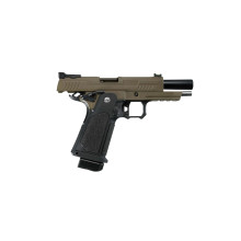 Photo PG2071T-04.jpg ARCTURUS Pistolet GBB Vanguard 4.3'' Hi-Capa BLK/TAN