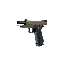 Photo PG2071T-06.jpg ARCTURUS Pistolet GBB Vanguard 4.3'' Hi-Capa BLK/TAN