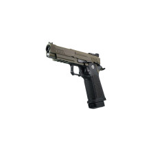 Photo PG2071T-09.jpg ARCTURUS Pistolet GBB Vanguard 4.3'' Hi-Capa BLK/TAN