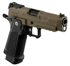 Photo PG2071T-22.jpg ARCTURUS Pistolet GBB Vanguard 4.3'' Hi-Capa BLK/TAN